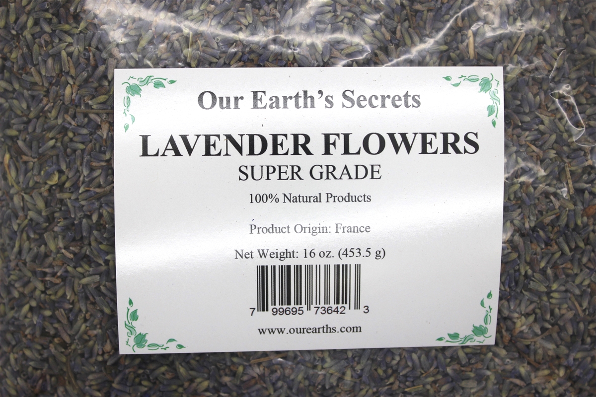 Dried Lavender Flowers - 1 oz