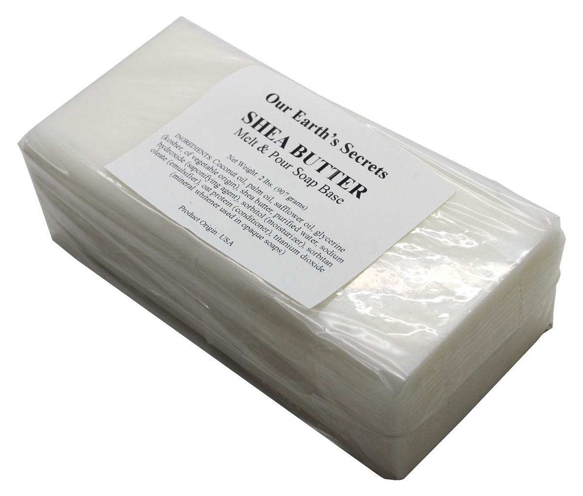 vherbs Shea Butter Soap Base Melt And Pour Soap-Base Clear
